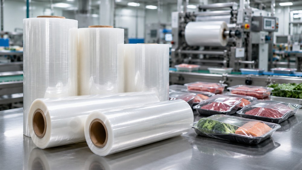 Пищевая пленка ПВХ для упаковки продуктов